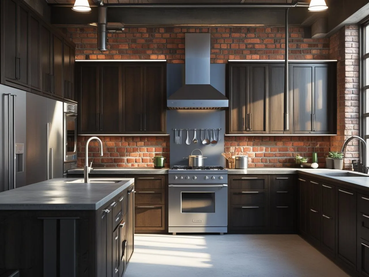 kitchen set industrial maskulin