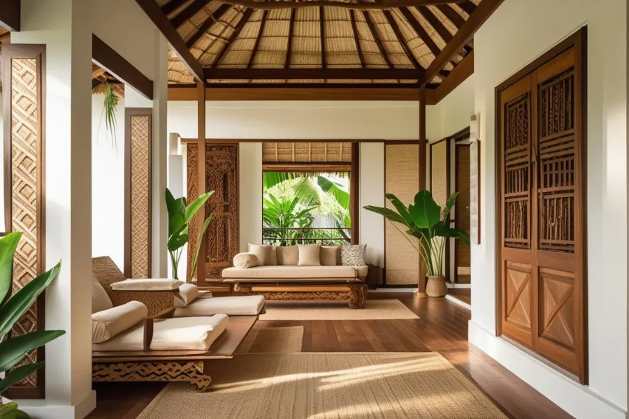 Palet Earth Tone Desain Interior Bali