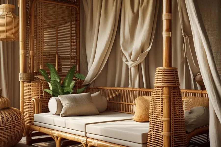 Tekstur Natural Perkuat Ciri Desain Interior Bali