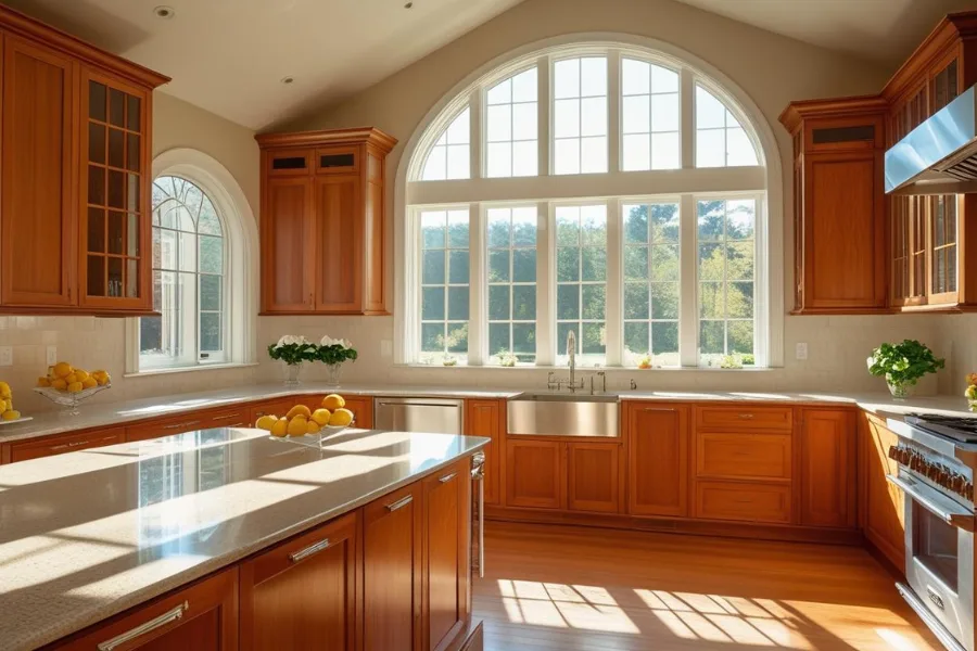 Dapur Minimalis Modern Tampak Lapang