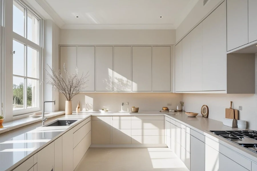 Dapur Minimalis Modern Terlihat Rapi