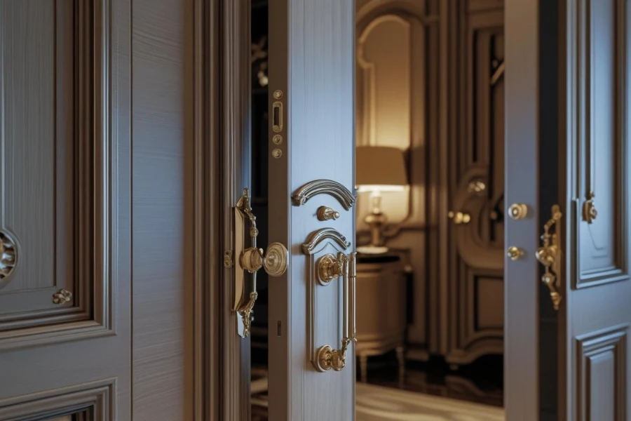 Pintu Kamar Tidur Mewah Hadirkan Kesan Elegan