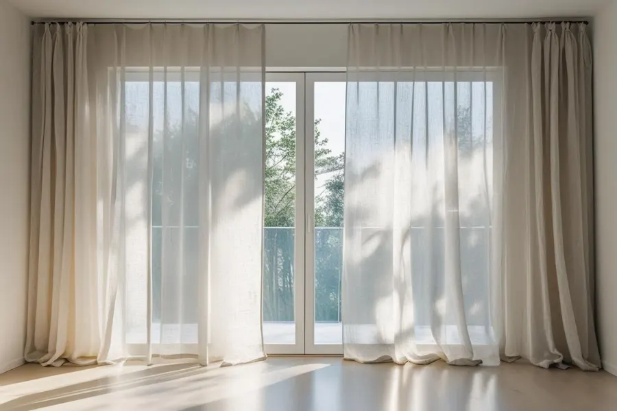 Tirai Ruang Tamu Minimalis Modern