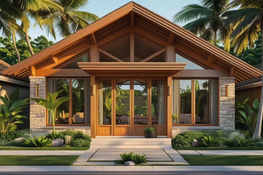 Ventilasi tropis optimal dari karya jasa arsitek rumah mewah