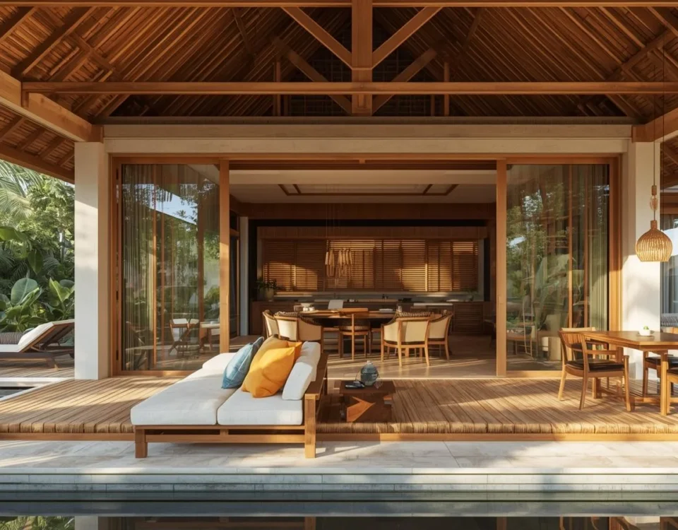 rumah model tropis