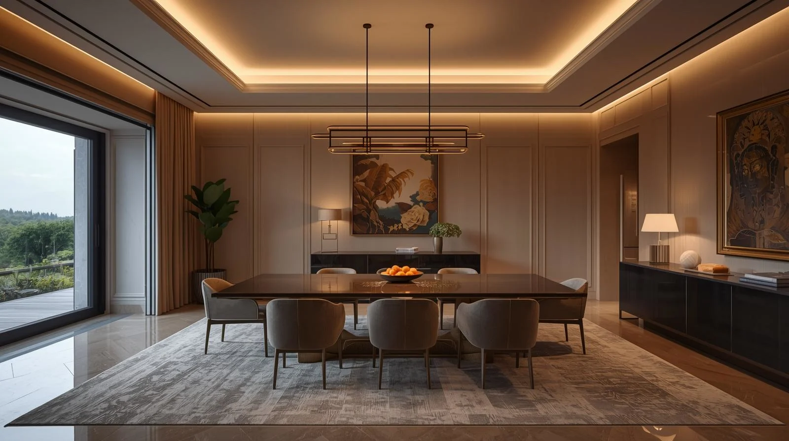 Inspirasi Ruang Makan Mewah Ala Rumah Modern