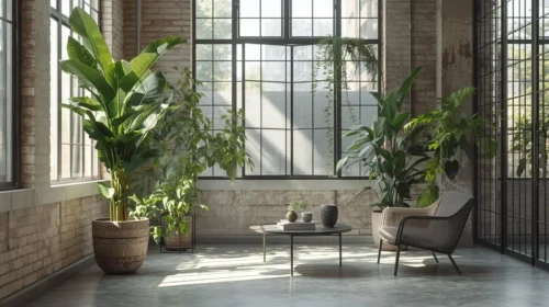 Sentuhan Tanaman Indoor