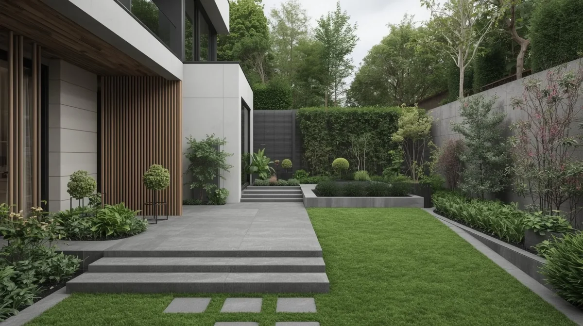 Desain Taman Minimalis Modern Bikin Rumah Mewah
