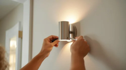 Instalasi Lampu Dinding (Wall Sconce)