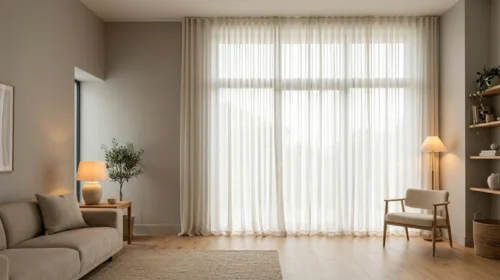 Gorden Floor-to-Ceiling (Menyentuh Lantai)