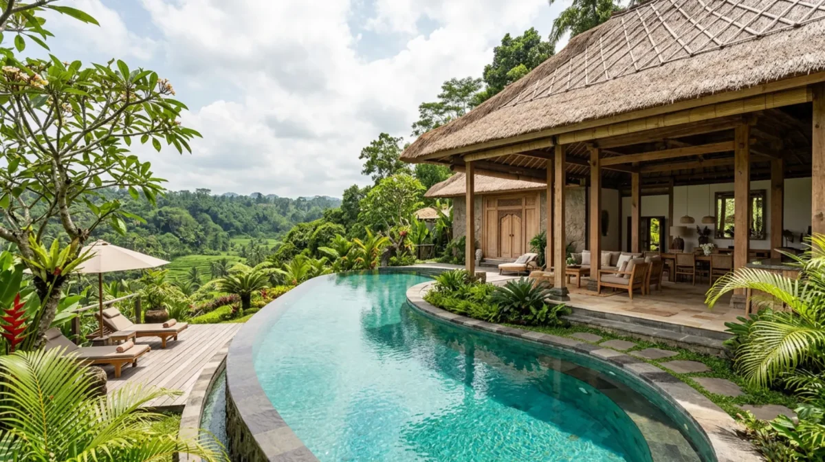 Inspirasi Desain Villa Bali Nuansa Alam