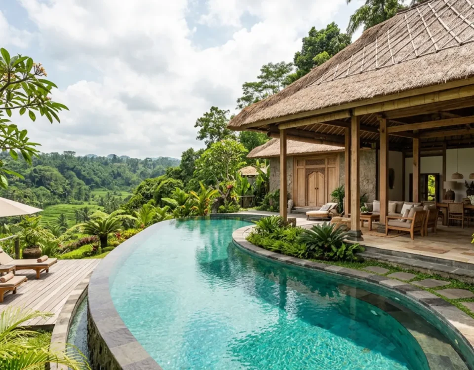 Inspirasi Desain Villa Bali Nuansa Alam
