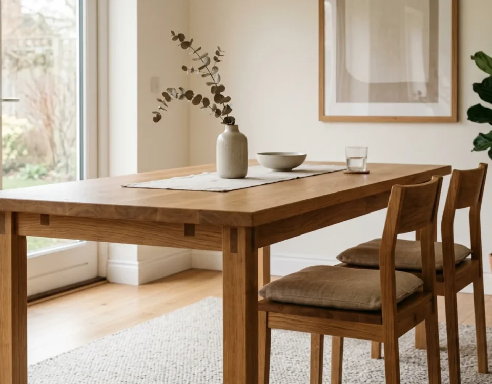 Inspirasi Meja Kayu Minimalis Awet dan Elegan