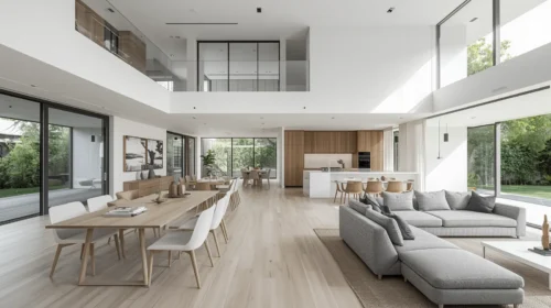 Konsep Open Plan (Ruang Terbuka)