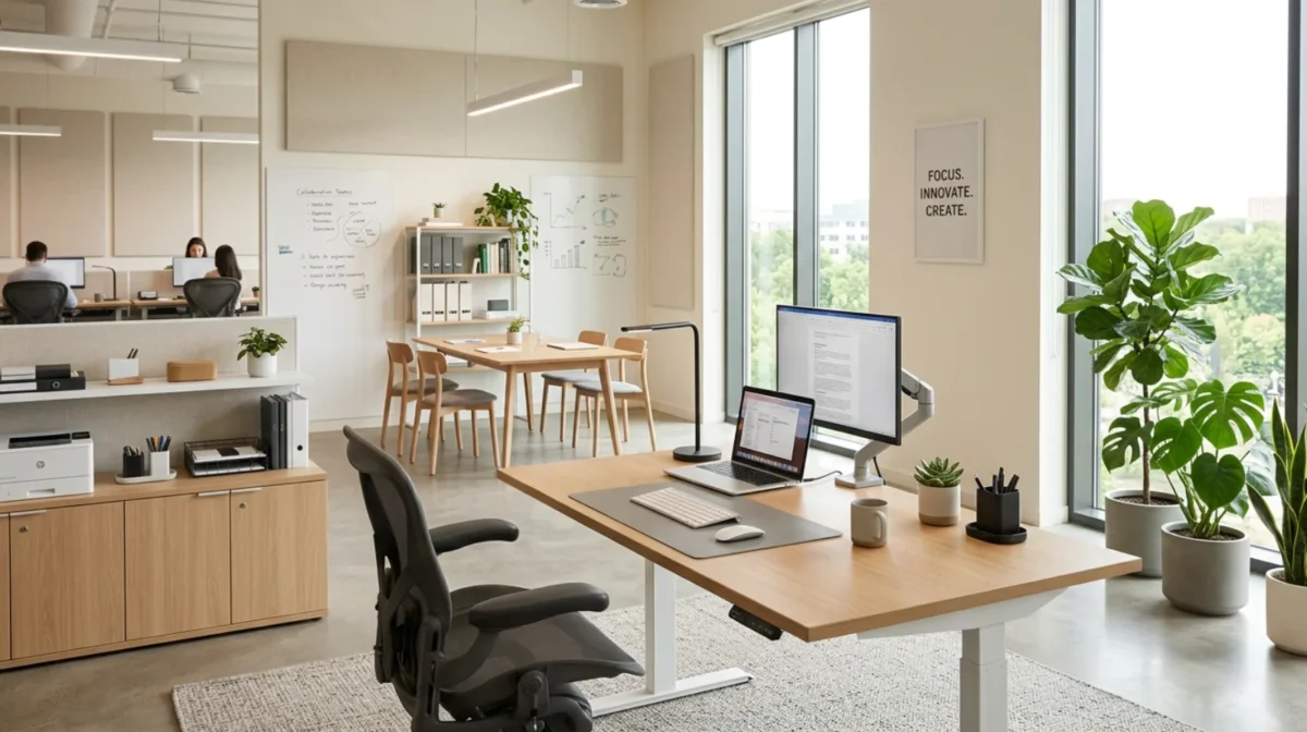 Desain Kantor Minimalis untuk Ruang Kerja Produktif