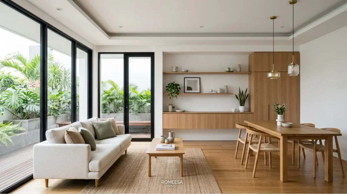 Tren Interior Rumah Minimalis Terbaru dari Romeesa Design