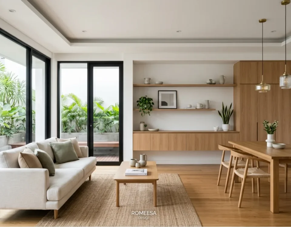 Tren Interior Rumah Minimalis Terbaru dari Romeesa Design