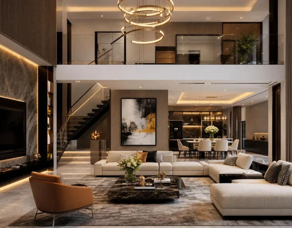 Desain Interior Rumah Mewah Modern untuk Hunian Impian
