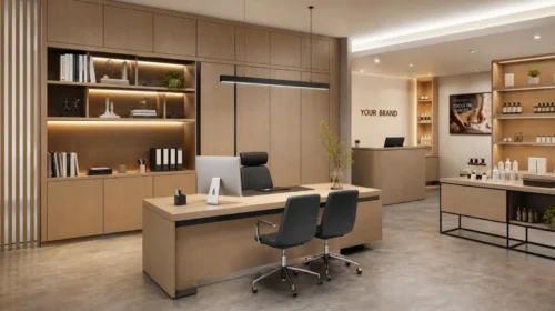 Furniture Ruang Kerja dan Area Komersial
