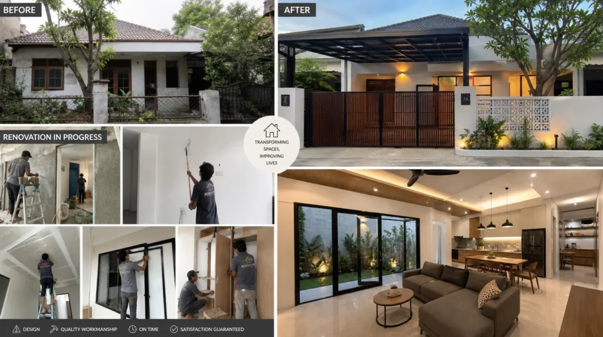 Panduan Lengkap Memilih Jasa Renovasi Rumah Terpercaya