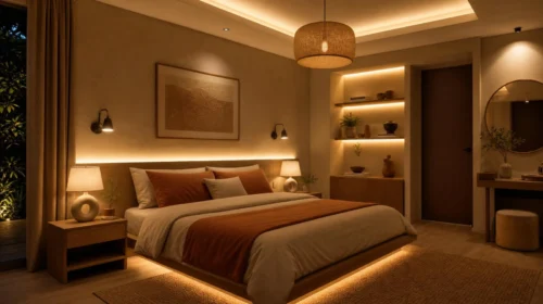 Pencahayaan Bertingkat (Layered Lighting)