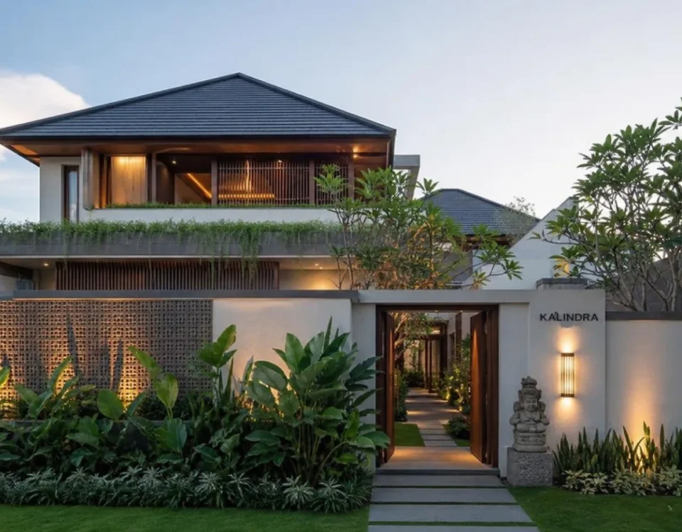 Konsep Desain Rumah Bali Minimalis Modern